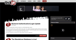 Desktop Screenshot of dayzdb.com
